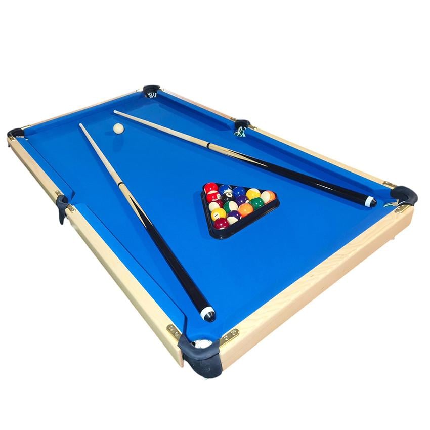 Міні-більярд Tirion 5 футів для пулу синє сукно