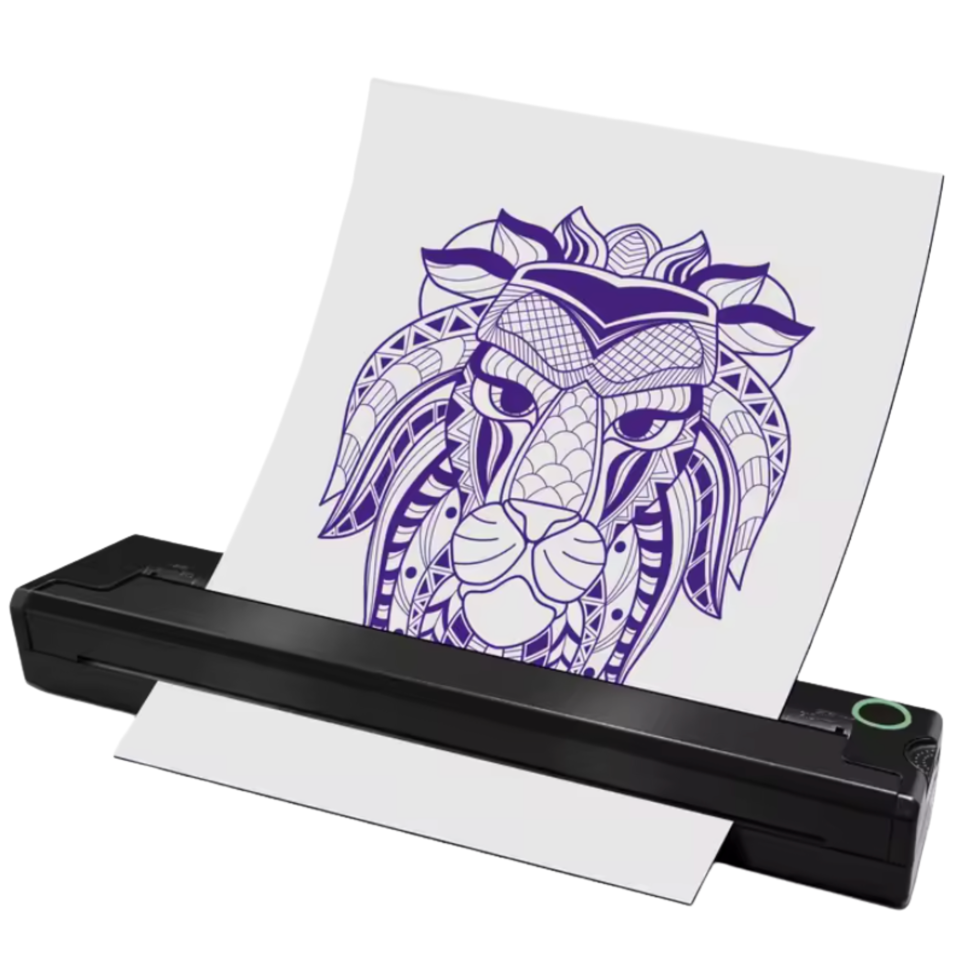 Термопринтер A4 Bluetooth 2000 mAh для татуировок и документов (GS-309) Термопринтер A4 Bluetooth 2000 mAh для татуировок и документов (GS-309)