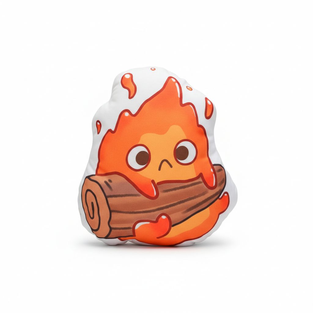Декоративна подушка фігурна Calcifer Howls Moving Castle 30x40 см (94114)