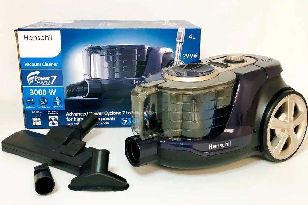 Пилосос циклонного типу Henschll XN-1988 з контейнером 4 л 3000 Вт Фіолетовий (XN-1988.2) - фото 3 Пилосос циклонного типу Henschll XN-1988 з контейнером 4 л 3000 Вт Фіолетовий (XN-1988.2) - фото 3