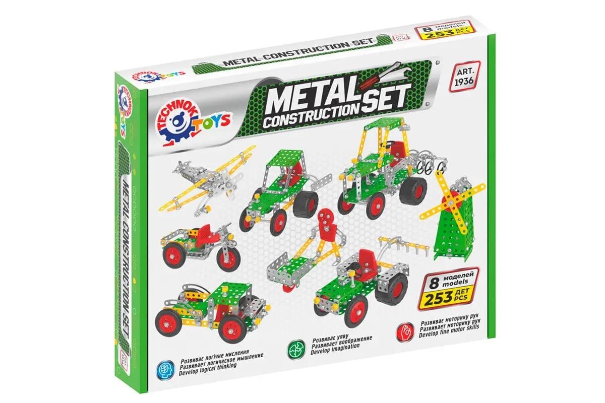 Металлический конструктор Фермерская техника Технок 1936 253 дет.
