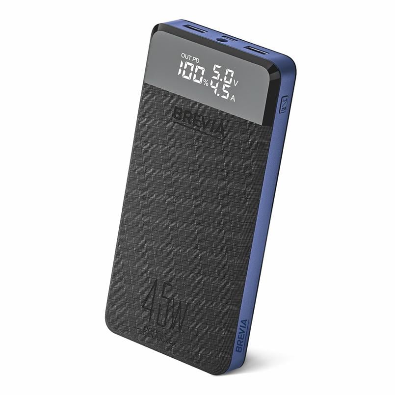 Повербанк Brevia LCD Li-Pol 20000 mAh 45 W (44245)