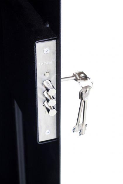 Сейф збройовий 1100 2ТП для 2 рушниць до 108 см Чорний - фото 5