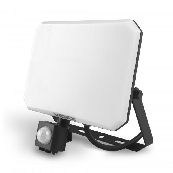 Прожектор Videx F3 50W 5000K с датчиком движения 220V Black (VLE-F3-0505B-S) - фото 2 Прожектор Videx F3 50W 5000K с датчиком движения 220V Black (VLE-F3-0505B-S) - фото 2