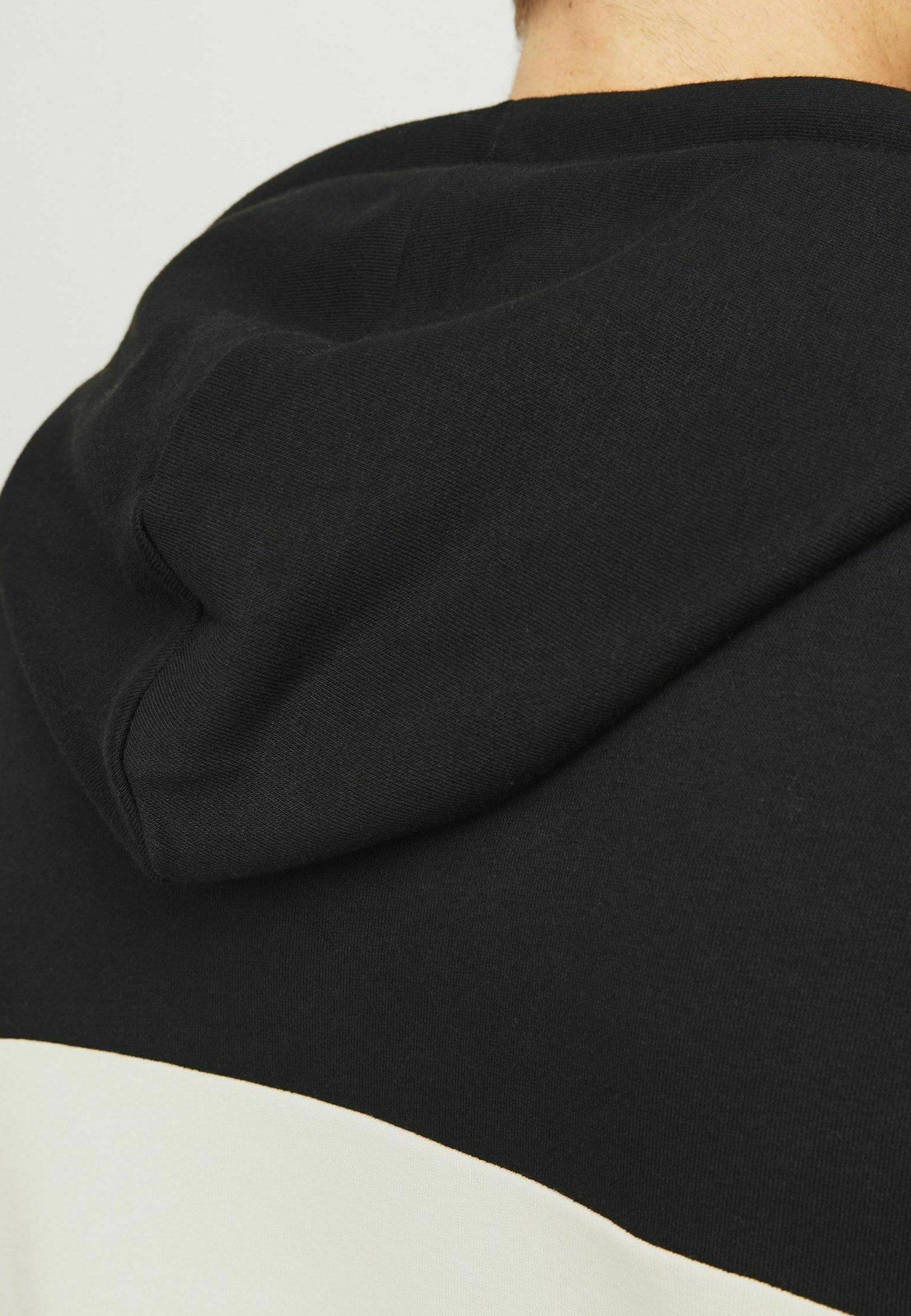 Худи для подростка Jack & Jones 12246802-1 утепленное S Черный/Белый (23874126) - фото 7 Худи для подростка Jack & Jones 12246802-1 утепленное S Черный/Белый (23874126) - фото 7