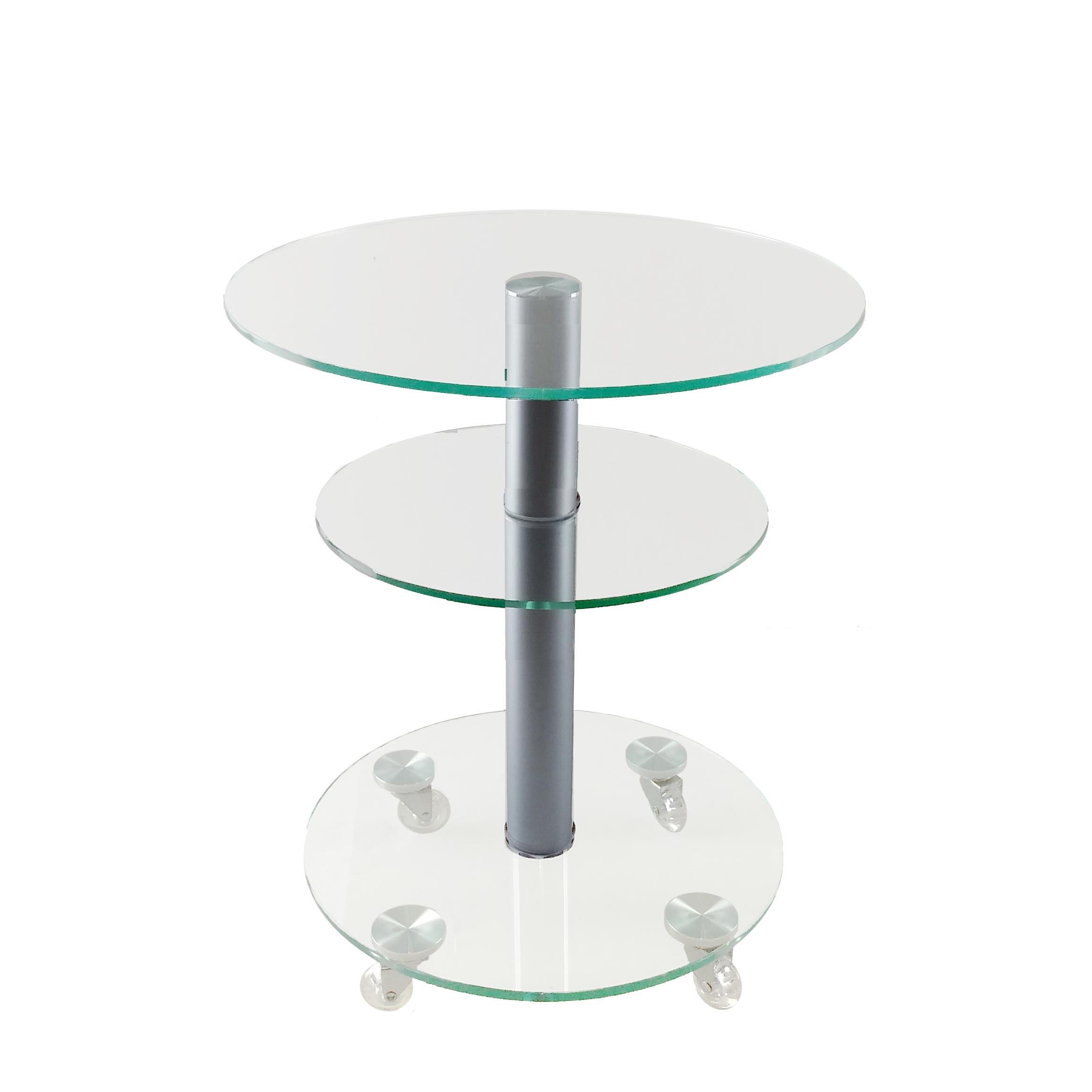 Стол журнальный стеклянный Commus Bravo Standart K ccc-alm60 Прозрачный (433320261) Стол журнальный стеклянный Commus Bravo Standart K ccc-alm60 Прозрачный (433320261)