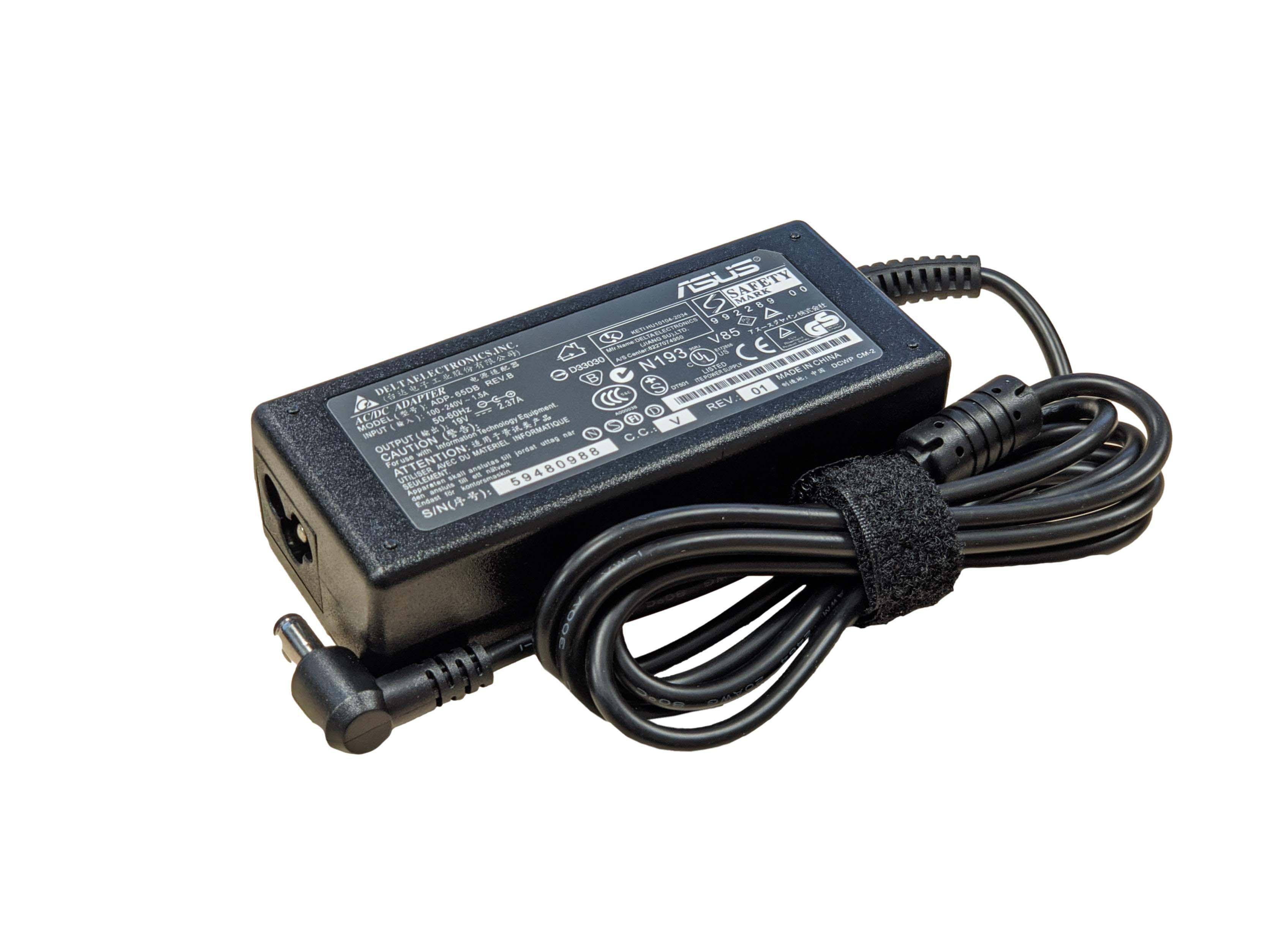 ᐉ Блок питания для ноутбука Asus 45W 19V 2,37A 5,5x2,5 мм (080262 ...