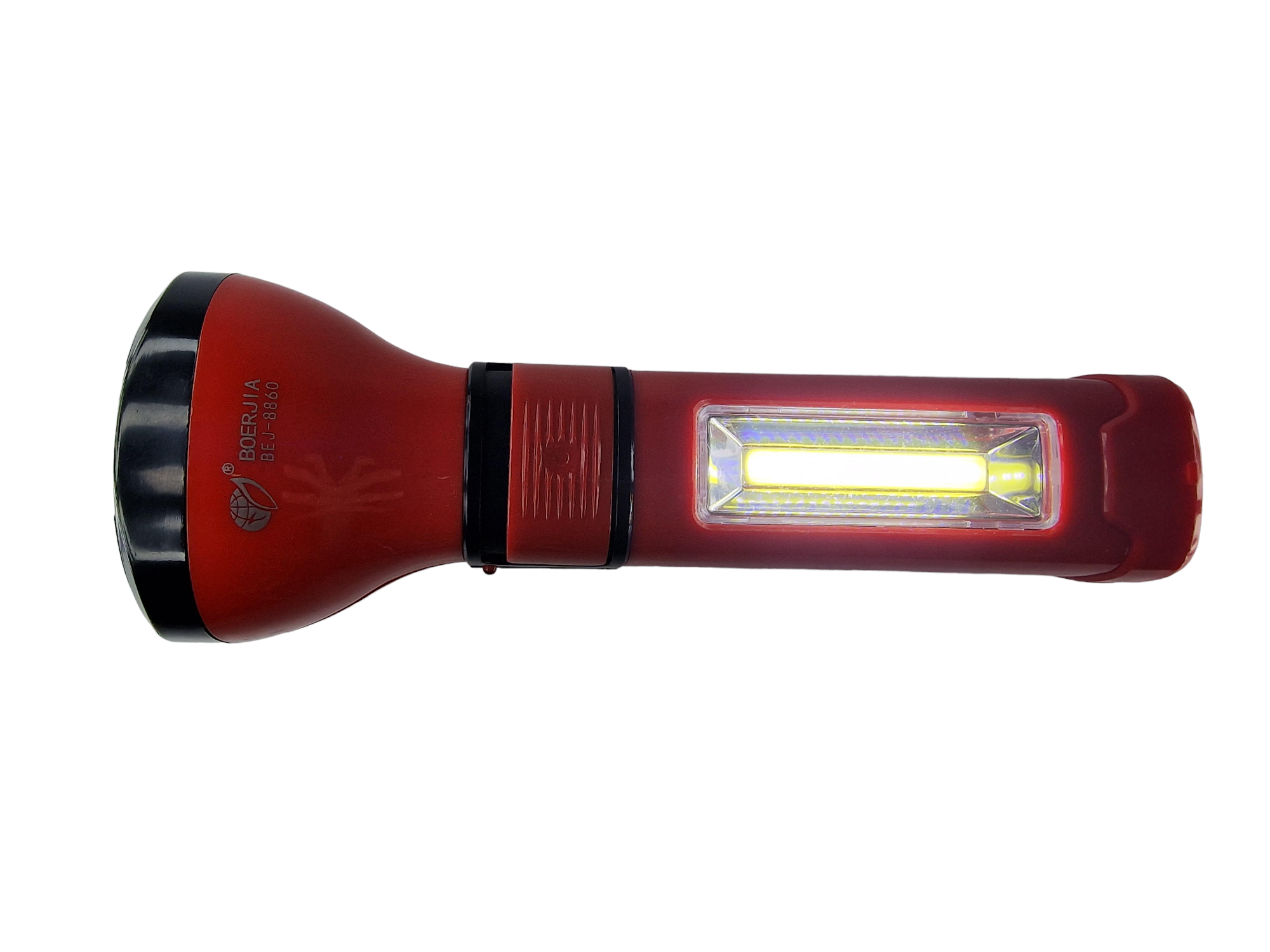 Фонарь Boerjia BEJ-8860 Led с АКБ 3-5W Красный