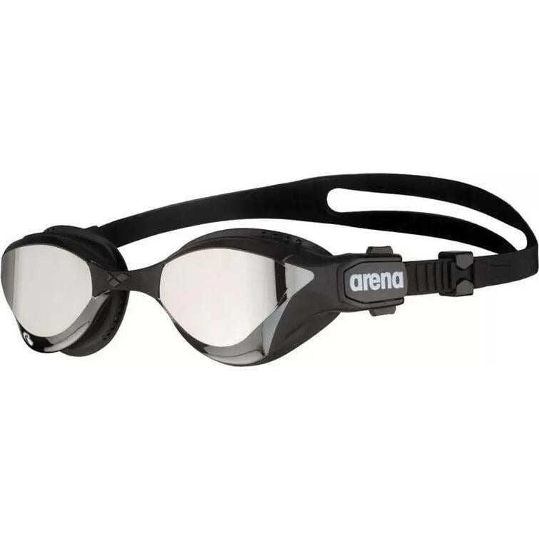 Очки для плавания Arena COBRA TRI SWIPE MR Черно-серебряный (002508-555)