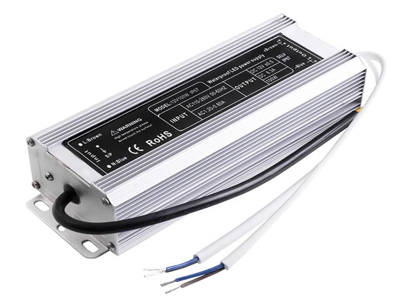 Блок питания 12 В 100 Вт IP67 (1259)