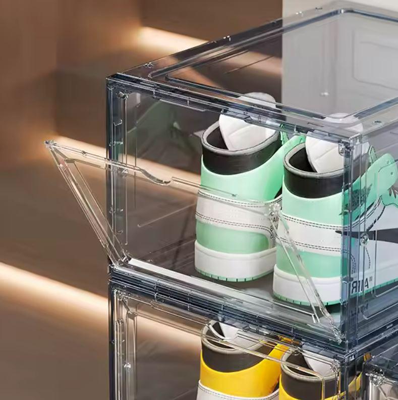 Органайзер для обуви и хозяйственных нужд UrbanKit штабелированный 6 шт. Прозрачный (L15N) - фото 5 Органайзер для обуви и хозяйственных нужд UrbanKit штабелированный 6 шт. Прозрачный (L15N) - фото 5