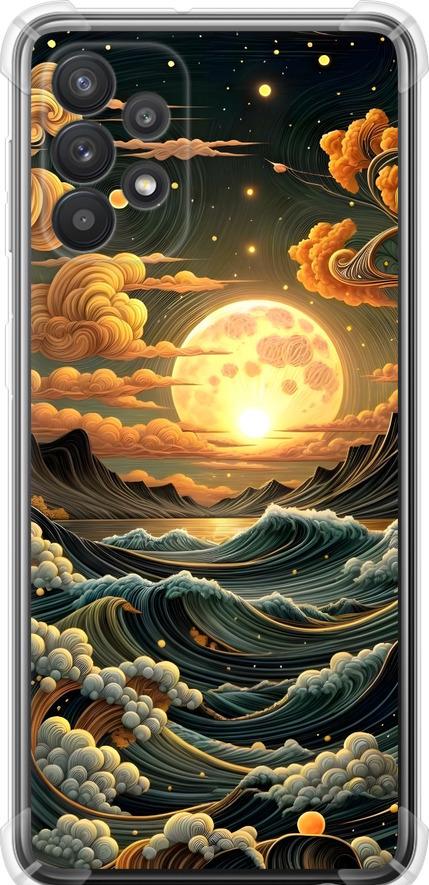 Чехол на Samsung Galaxy A32 A325F Арт волны (6332sp-2204-42517)