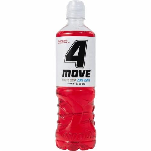 Напій 4MOVE Isotonic Raspberry&Dragonfruit ZERO SUGAR 750 мл (30826975)