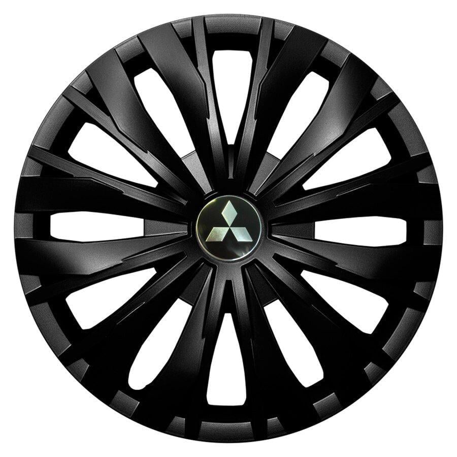 Комплект колпаков JAWOPLAST Optic R15 для Mitsubishi 4 шт. Black (28434698)