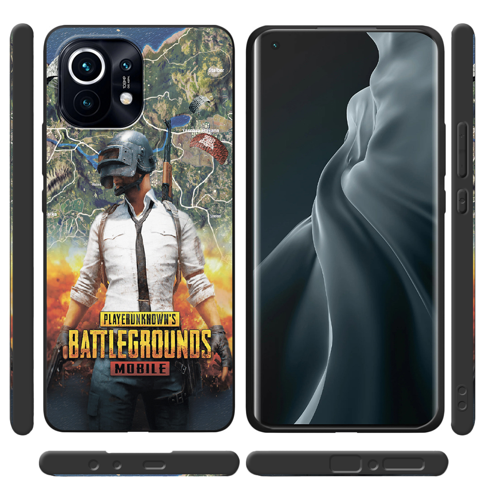 Чехол BoxFace Xiaomi Mi 11 PUBG Mobile Черный силикон (41924-up2309-44011) - фото 2