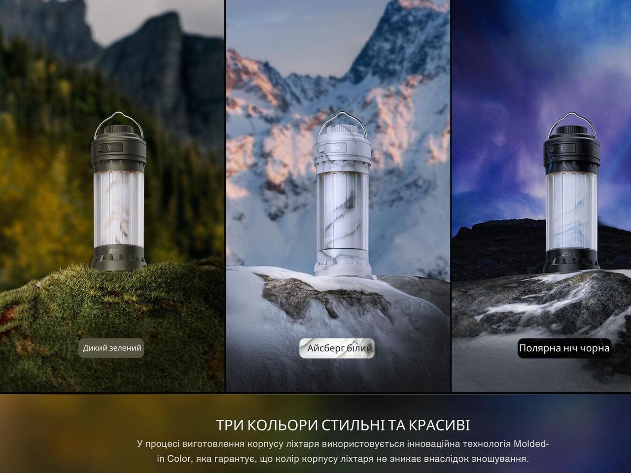 Ліхтар кемпінговий Fenix CL22R USB Type-C 300 lm 80 м Білий (27831968) - фото 5