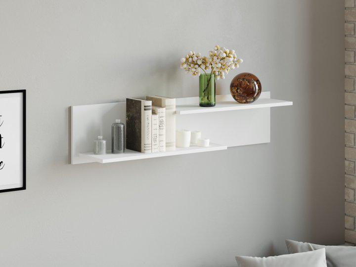 Полка настенная Париж 1100х250х216 мм Белый - фото 6 Полка настенная Париж 1100х250х216 мм Белый - фото 6