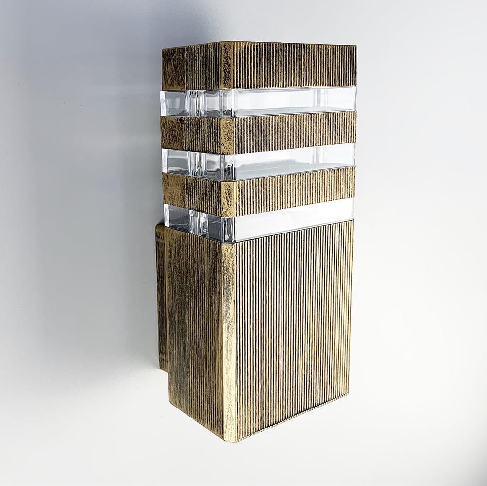 Настінний світильник вуличний Старе золото (8024-1W BG) - фото 1 Настінний світильник вуличний Старе золото (8024-1W BG) - фото 1