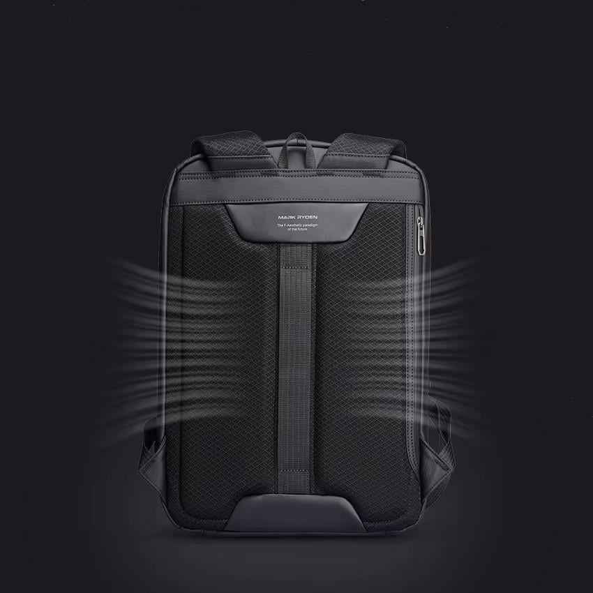 Рюкзак для подорожей Mark Ryden MR8918 з кодовим замком Чорний (2406) - фото 4