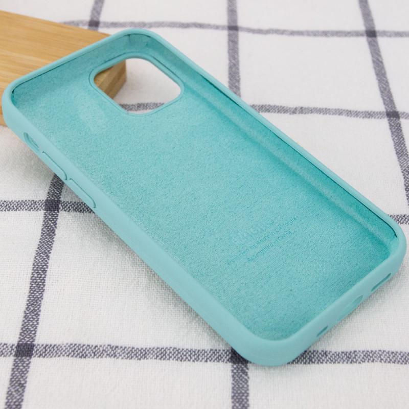 Протиударний Чохол Silicone Case Full Protective (AA) для Apple iPhone 15 Plus (6.7") Бірюзовий / Marine Green - фото 3