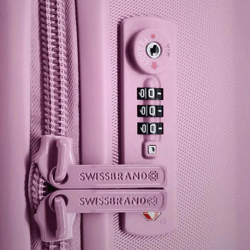 Чемодан Swissbrand Berlin M Violet (DAS301340) - фото 8