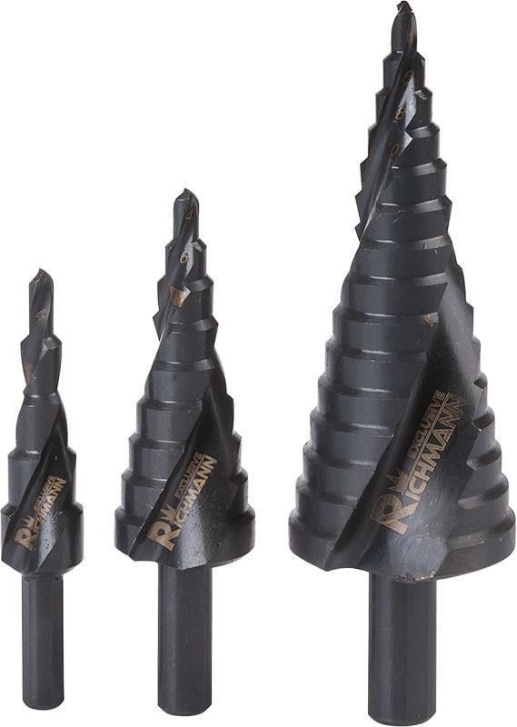 Набор сверл по металлу Richmann конусные профессиональные 4-32 мм 3 шт. (C9272)