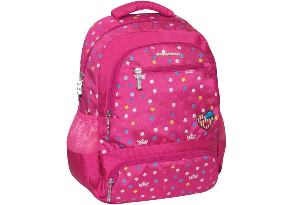 Рюкзак школьный Cool For School Crown 39х28х15 см 16-25 л Розовый (CF86572-01)