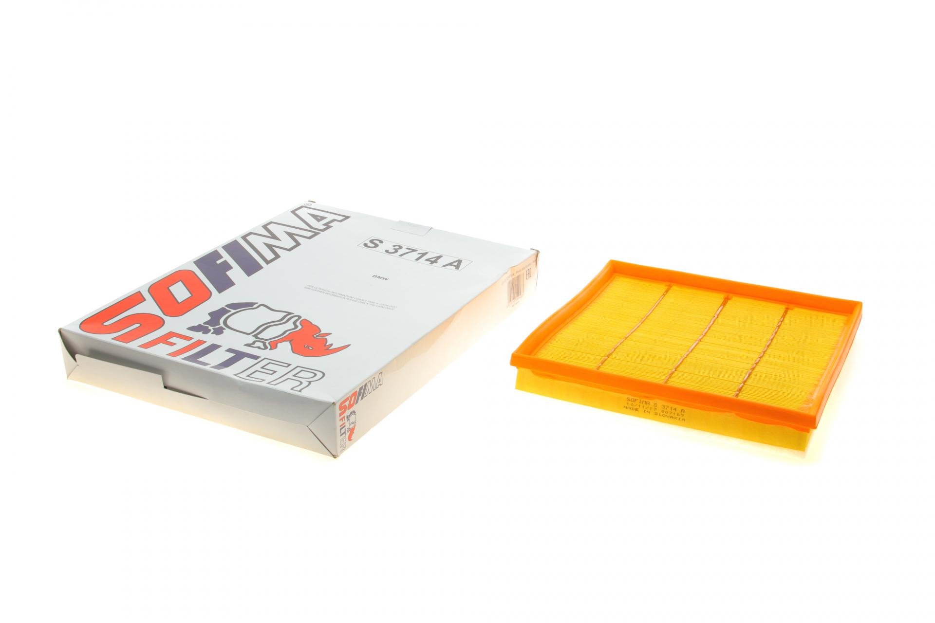 Фільтр повітряний SOFIMA для BMW 5 F10/F11 3,0i 09-17 N55- (S 3714 A)