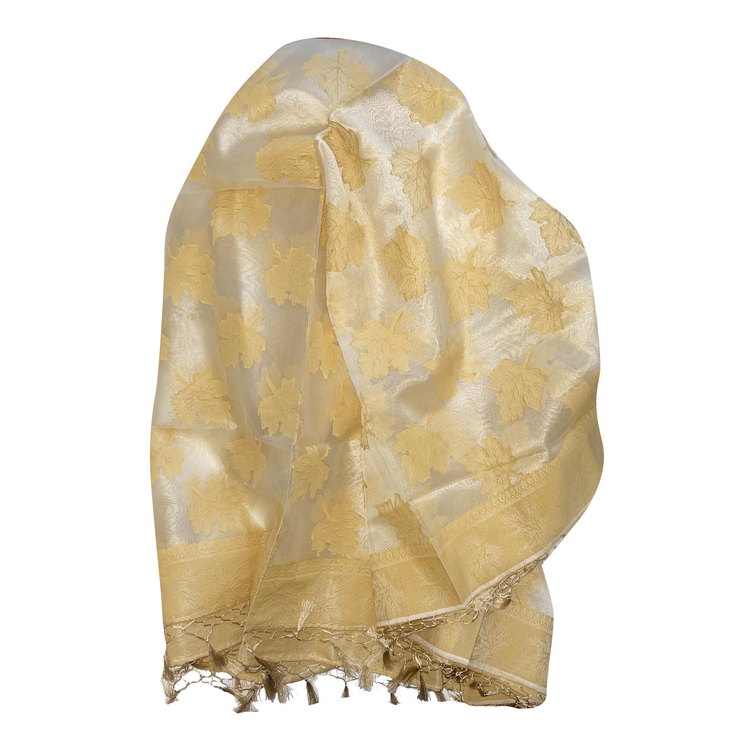 Скатерть декоративная Silk Route 110x220 см Желтый (1810)