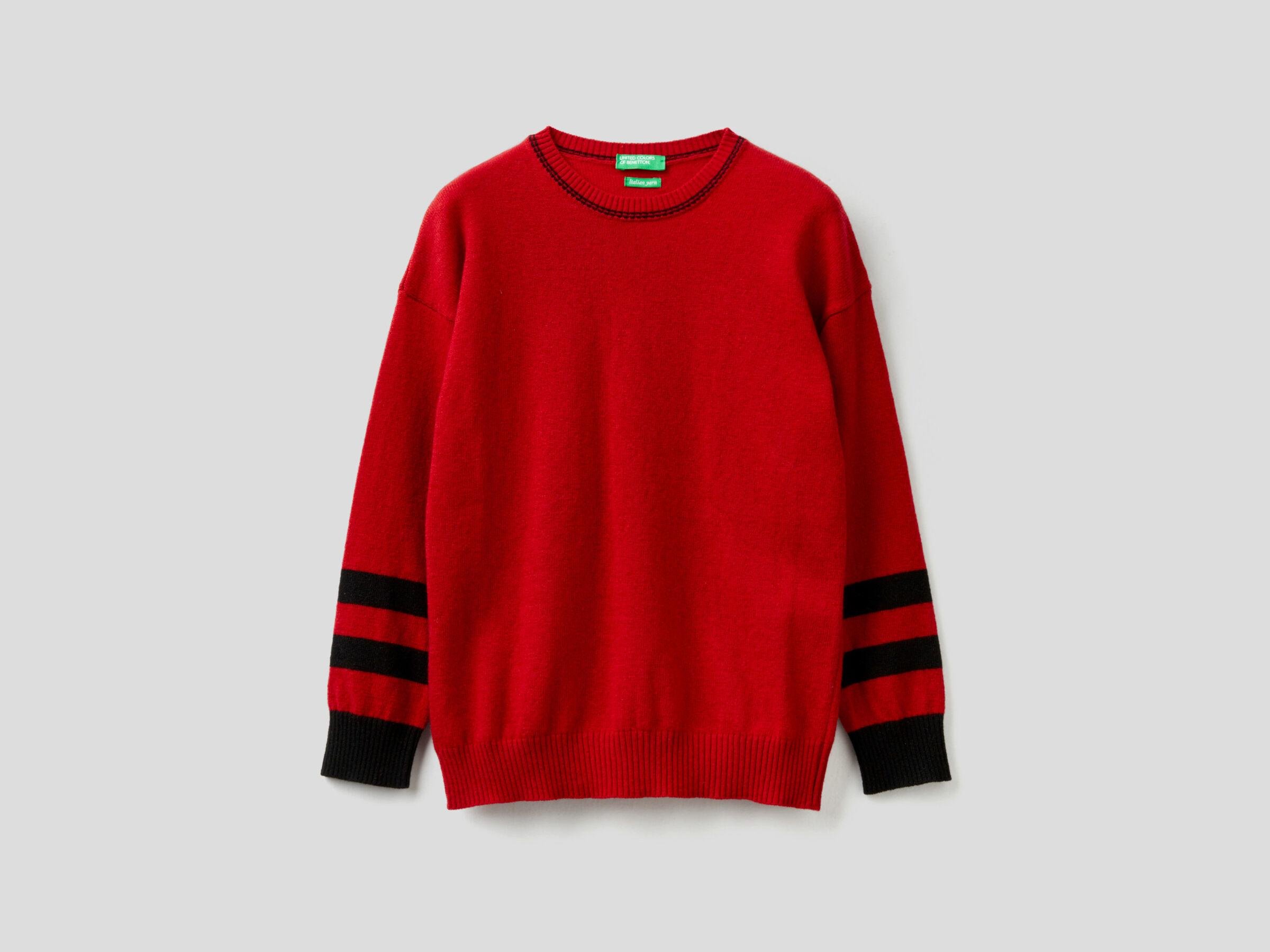 Светр дитячий Benetton XS Червоний (1032q1128.g)