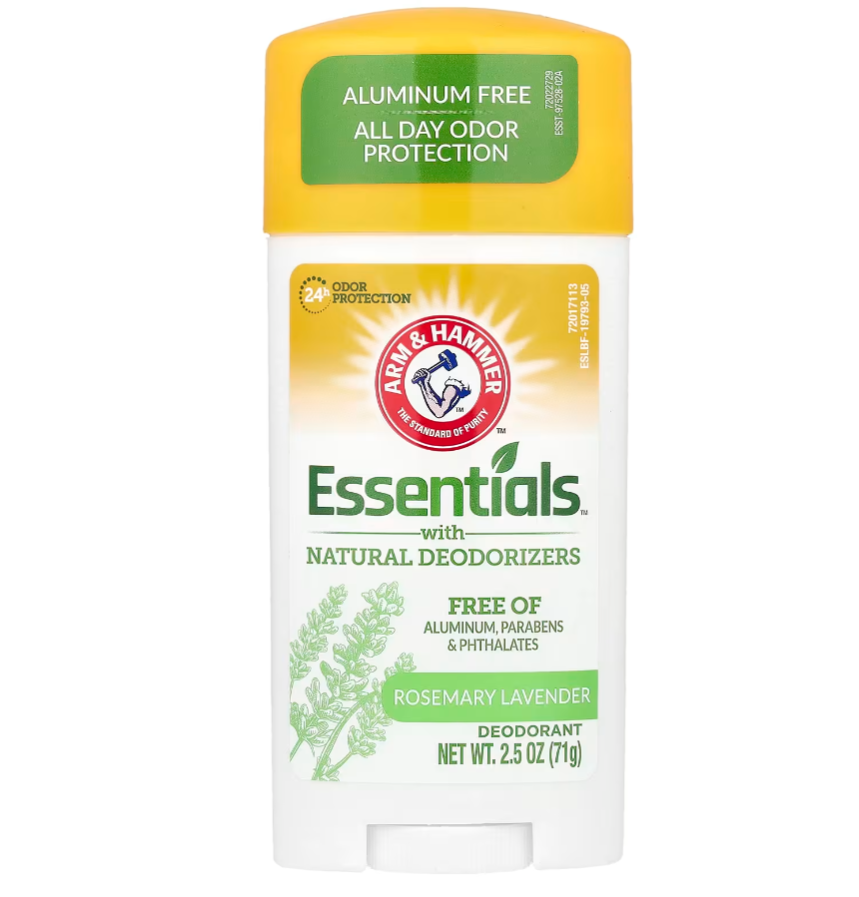 Дезодорант без алюмінію Arm&Hammer Essentials розмарин та лаванда 71 г