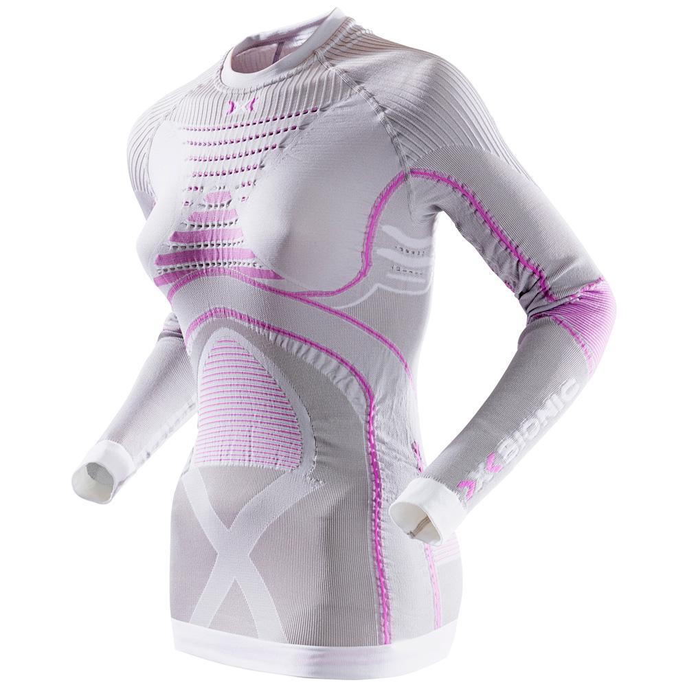 Термокофта женская X-BIONIC Radiactor EVO I020318-S050 L/XL Silver/Fucsia