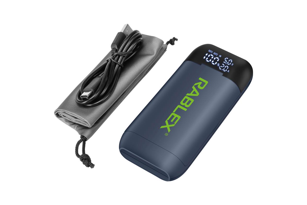 Зарядное устройство портативное RABLEX RB410 с функцией Power Bank 2 А (18650) - фото 4