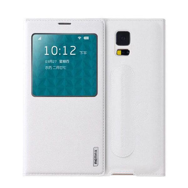 Чехол-книжка для телефона Remax Samsung Galaxy S5 Cicada Wing искусственная кожа White