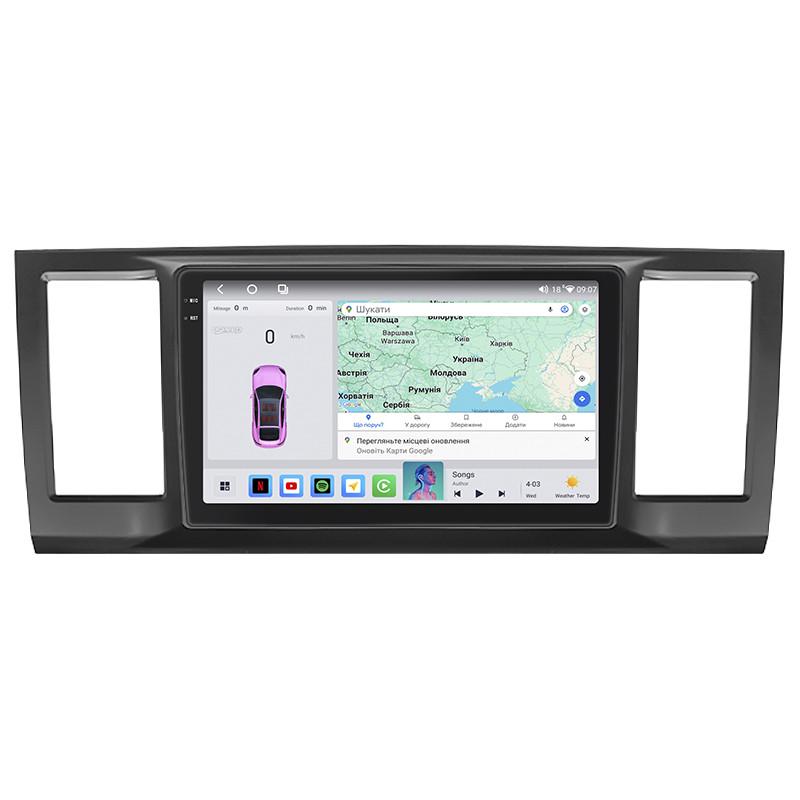 Автомагнитола Lesko для Volkswagen Caravelle T6 2015 9" 4/64 QLED CarPlay 4G Wi-Fi GPS 360