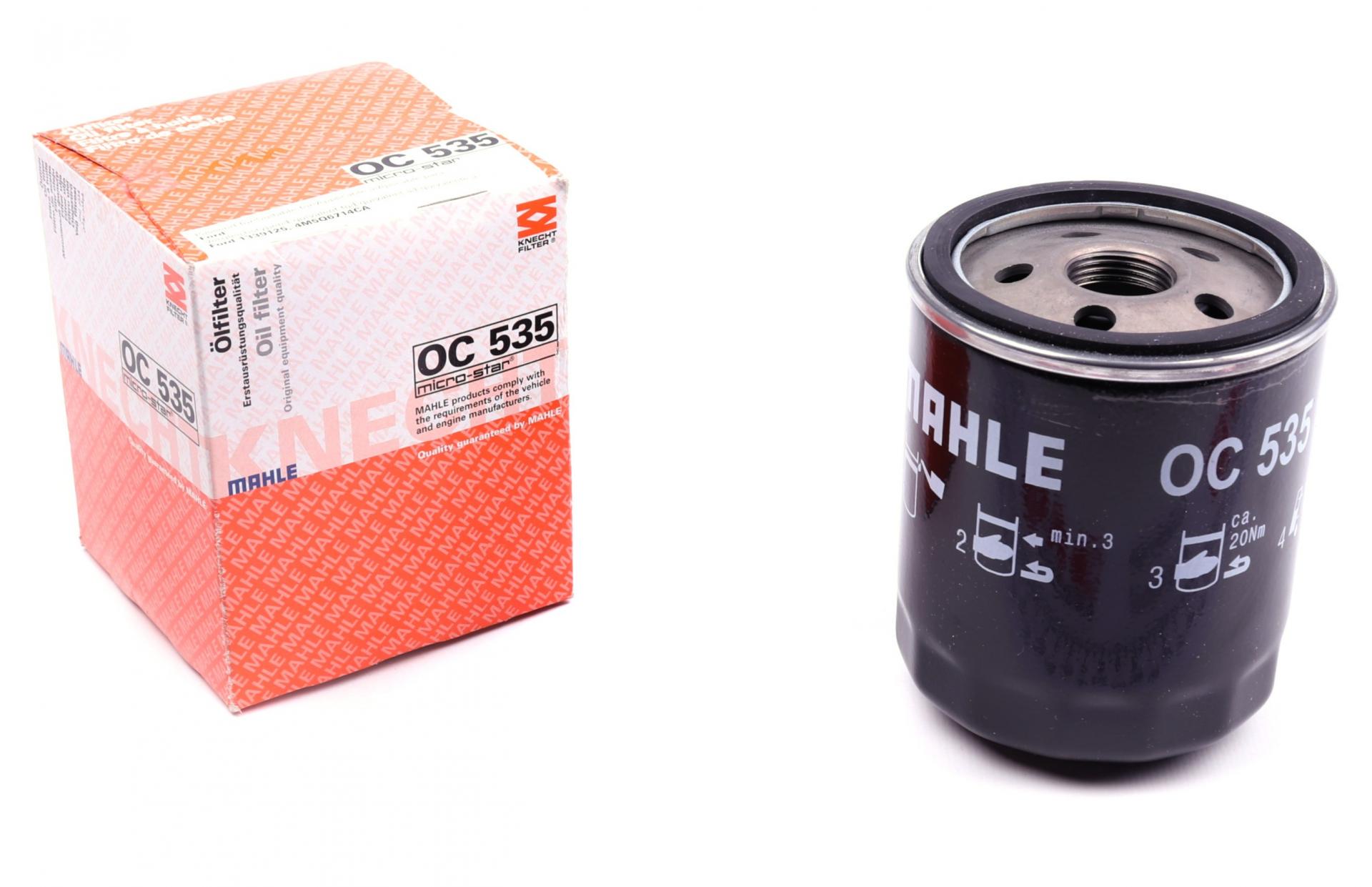 Фильтр масляный KNECHT для Ford Focus/C-Max/Galaxy 1,8 TDCI 04-12 (OC 535)