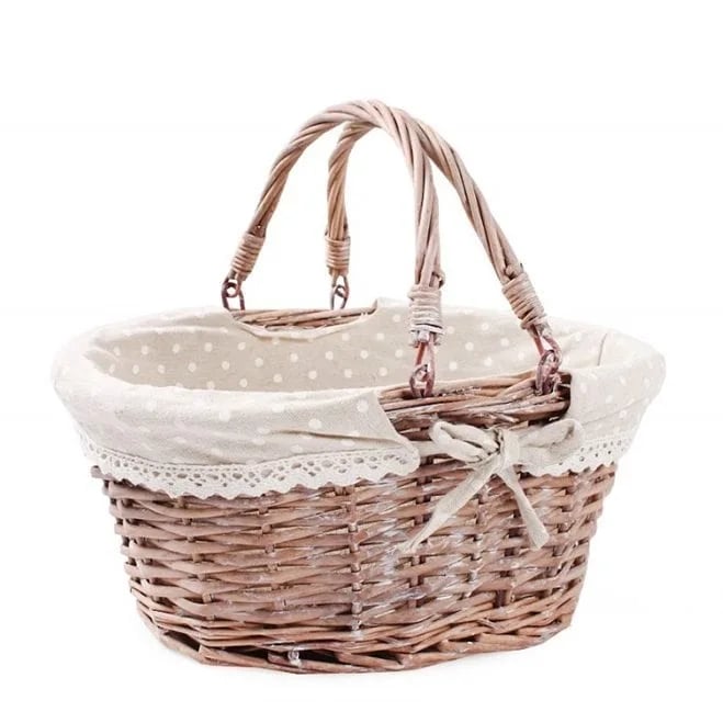 Корзина с двумя ручками Flora (5214)