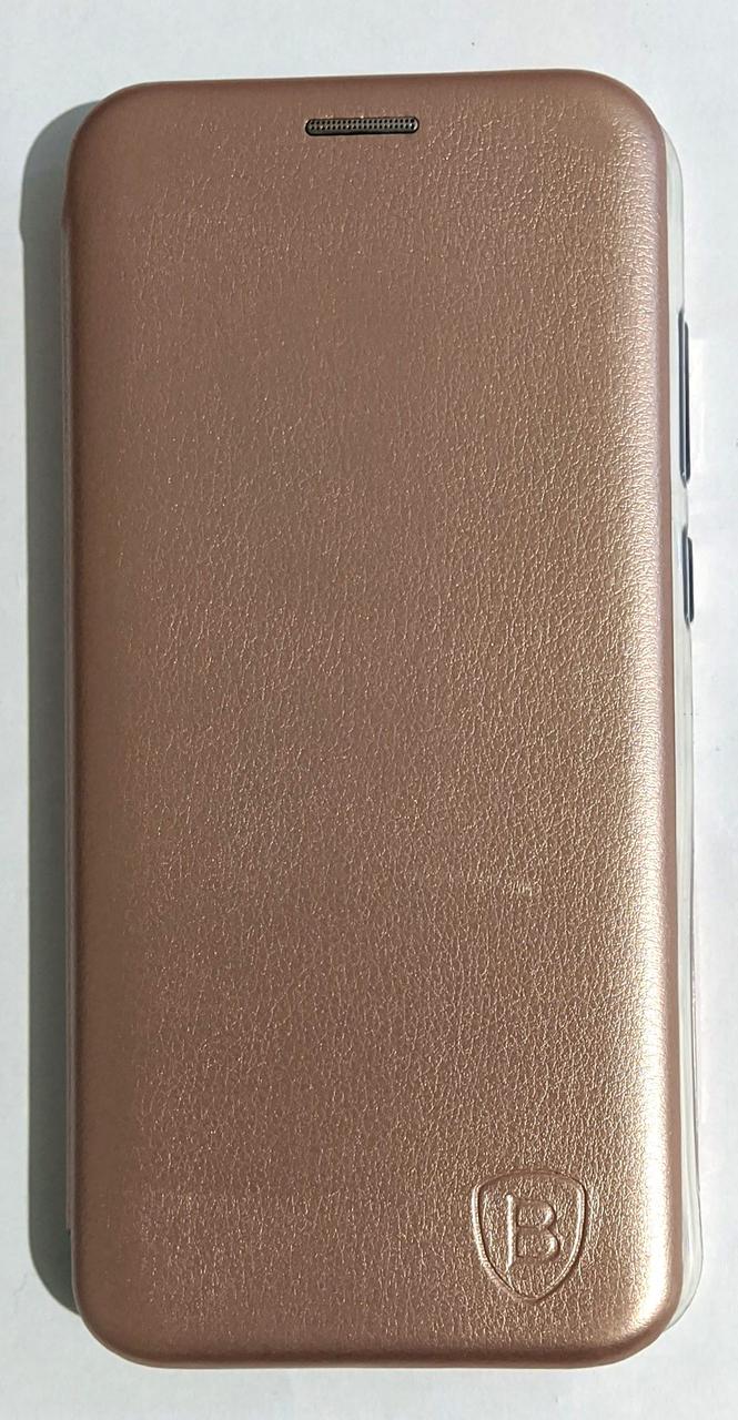 Чохол-книжка "Classy Level" для Samsung A11/A115 рожеве золото