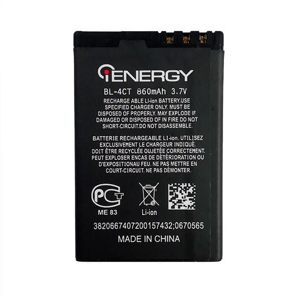 Аккумулятор iENERGY для NOKIA BL-4CT (860 mAh) (29caa1-4851) - фото 2