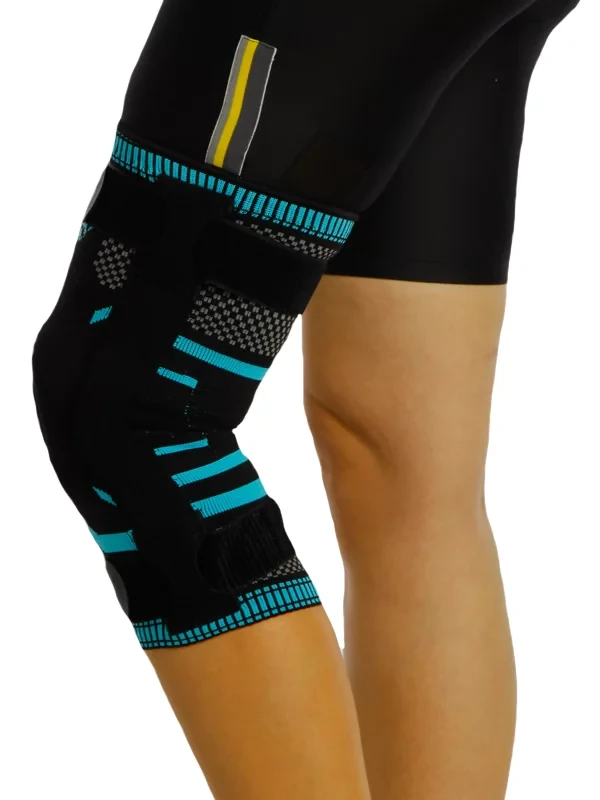 Бандаж трикотажный на коленный сустав Morsa со стабилизирующими фиксаторами L (REF-20.405) - фото 2