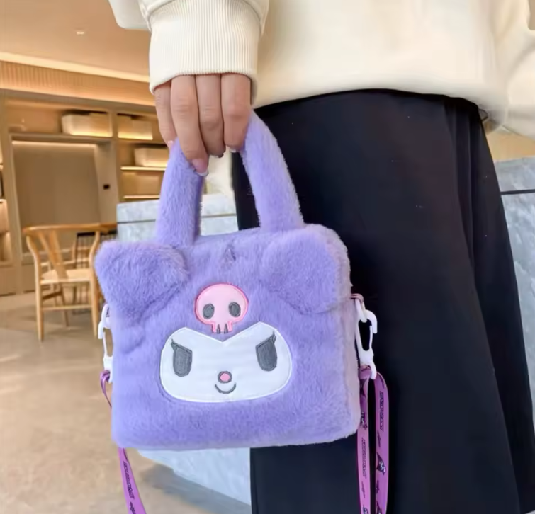 Сумка детская Куроми плюшевая Фиолетовый (102)