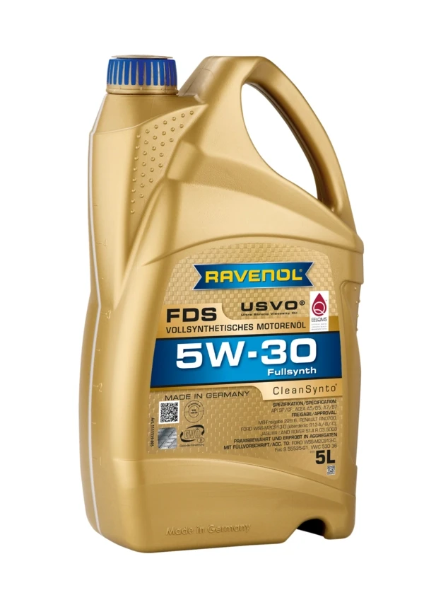 Моторное масло RAVENOL FDS 5W-30 синтетика 5 л (1111139-005)