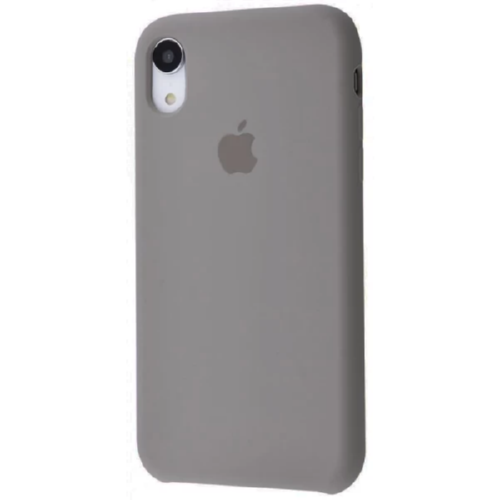 Чехол SIlicone Case для iPhone XR Protective Matte Pebble