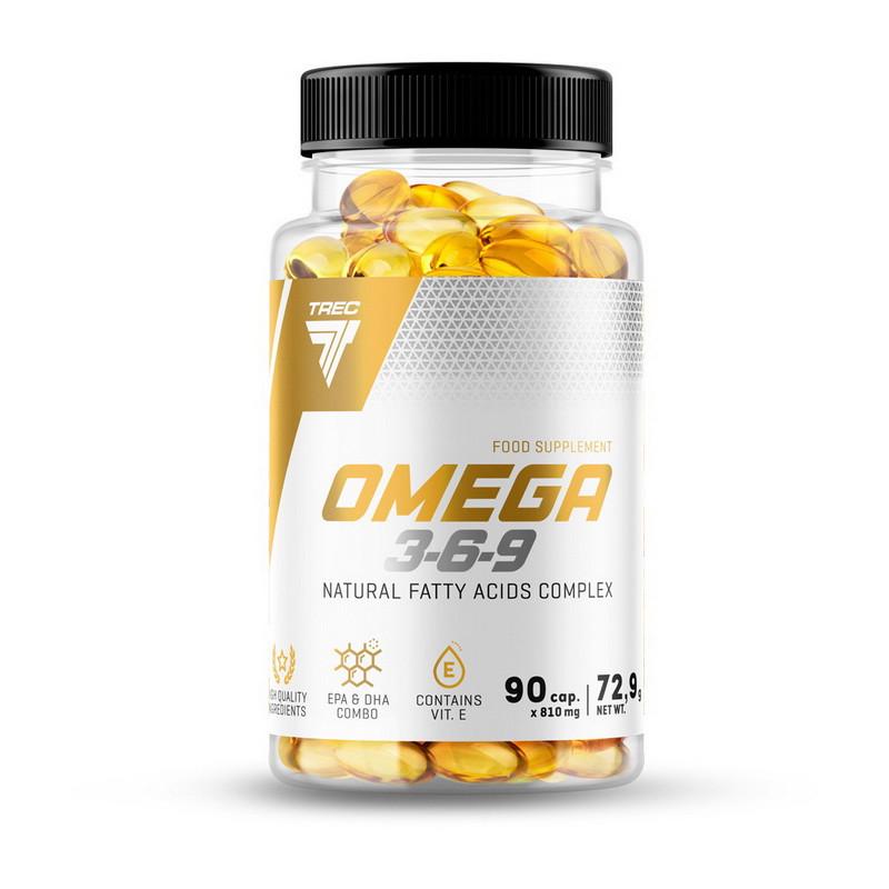 Омега жирные кислоты Trec Nutrition Omega 3-6-9 90 капс. (19197-01) Омега жирные кислоты Trec Nutrition Omega 3-6-9 90 капс. (19197-01)