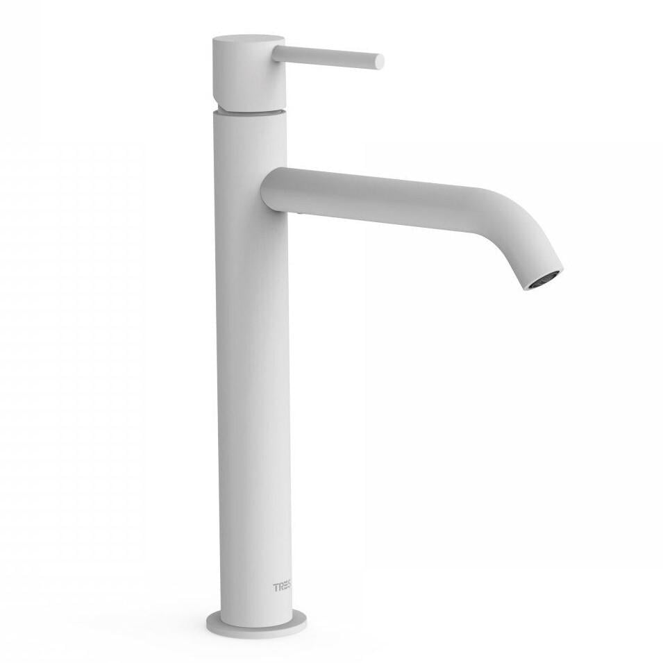 Змішувач для умивальника Tres Study 26230701BM високий одноважільний Білий (168972)