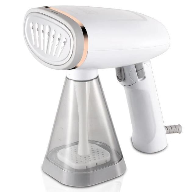 Отпариватель для одежды ручной RAF для вертикального и горизонтального отпаривания текстиля/мебели/штор 1100 Вт (R1326-White)