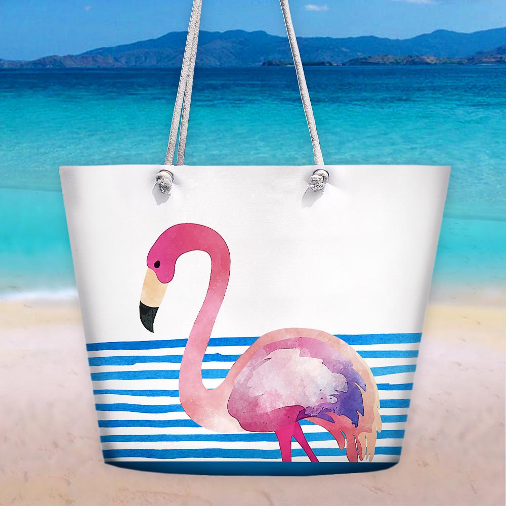 Пляжная сумка Presentville Malibu Фламинго (MAL_20J040) Пляжная сумка Presentville Malibu Фламинго (MAL_20J040)