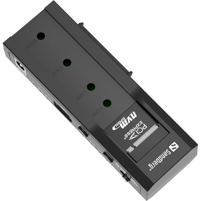 Док-станция Sandberg USB 3.2 Type-C для SSD M.2/NVMe с функцией клонирования и доковки (615365) - фото 3