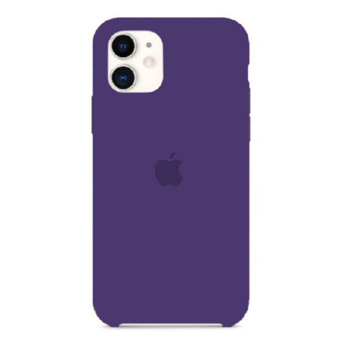 Чехол силиконовый для iPhone 11 Dark Purple