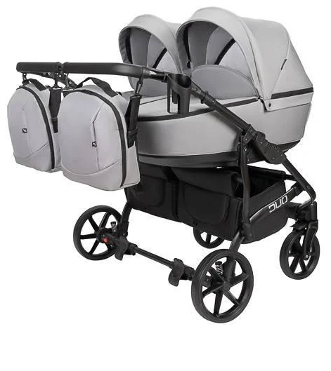 Детская коляска Angelinа Twigo Duo 2в1 Светло-серый